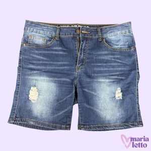 VIP Jeans, Denim Shorts, 6” inseam, Size 13/14